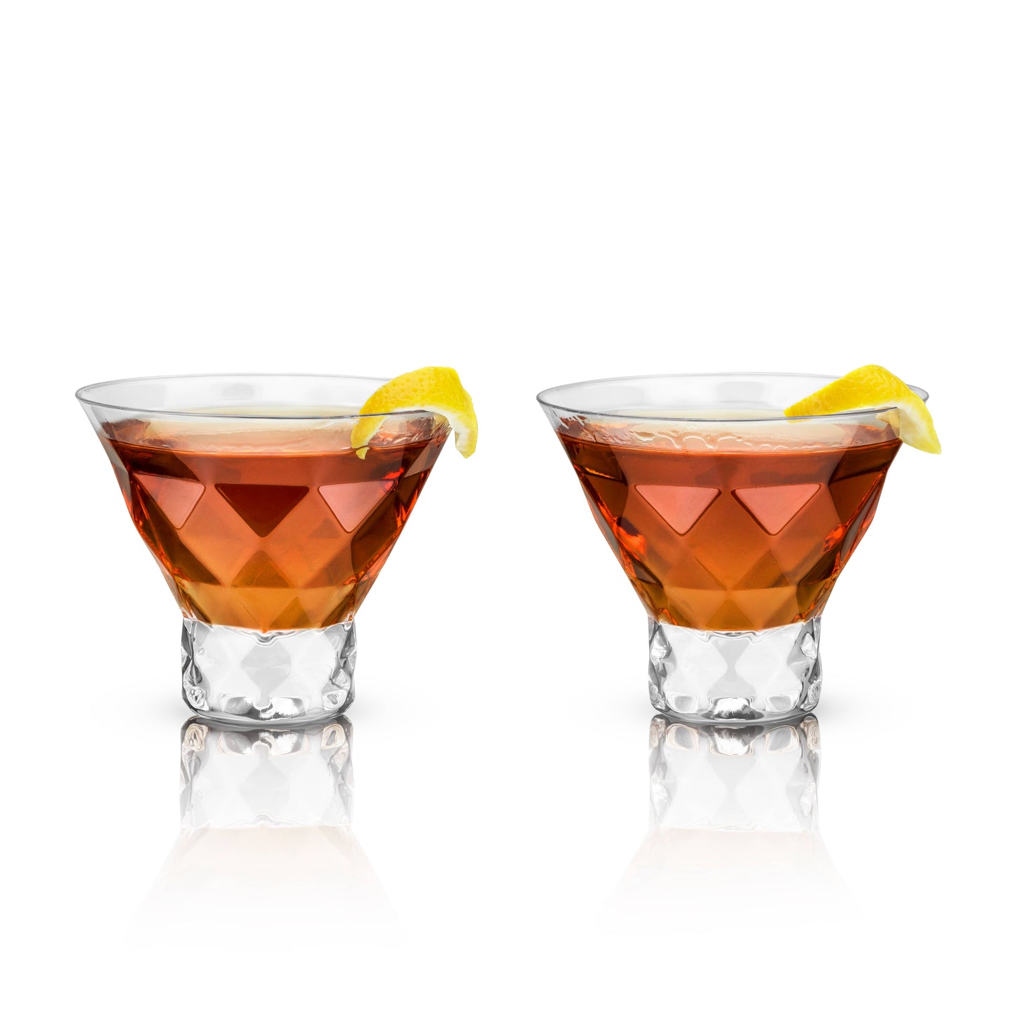 Raye: Gem Crystal Martini Glasses (VISKI)