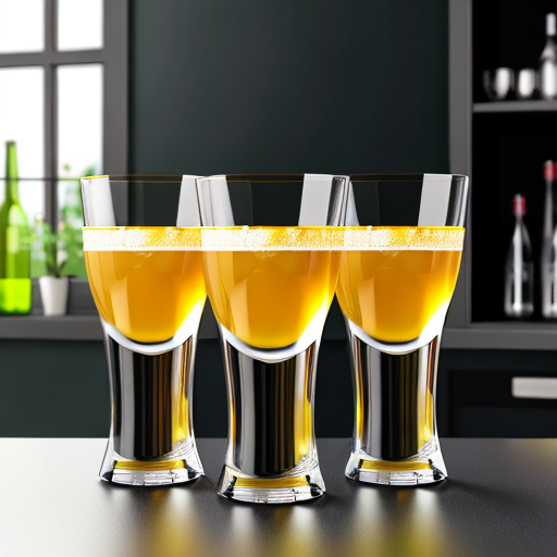 3pc drinking glass 078152