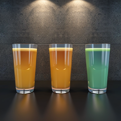 3pc drinking glass pm034a