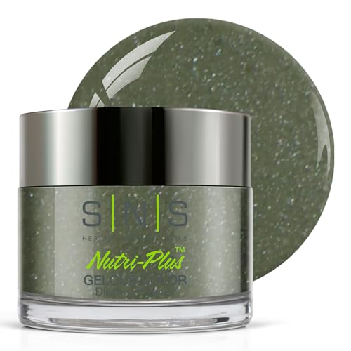 SNS Nail Dip Powder, Gelous Color Dipping Powder - Green Eggs & Ham (Green) - Long-Lasting Dip Nail Color Lasts 14 Days - Low-Odor & No UV Lamp Required - .5 Oz