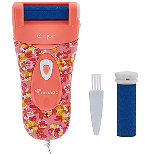 Emjoi Micro-Pedi Tornado Electric Callus Remover (Pink Floral)