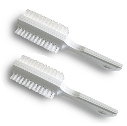 Fuller Brush Hand 'N Nail Brush – Break & Odor Resistant Fingernail & Toenail Cleaner – for Everyday Grooming & Cleaning Finger Nails, Toe Nails, Cuticles, Hands (2 Pack)