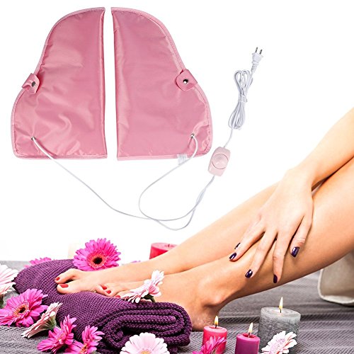 Electric Heated Beauty Podotheca, Spa Heated Beauty Hand Mitts Heated Paraffin Wax machine for hand and Feet SPA Treatment Hand Care Mittens and Foot Care Podotheca (Podotheca)
