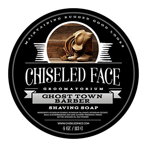 Ghost Town Barber - Handmade Luxury Shaving Soap from Chiseled Face Groomatorium