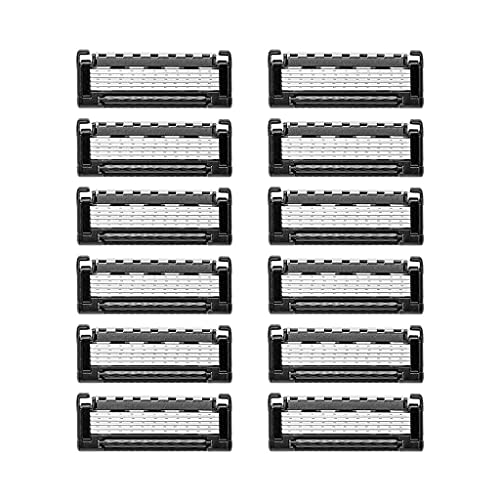 King of Shaves Replacement Razor Blades For Your K5 Razor, Handle Not Included X 12