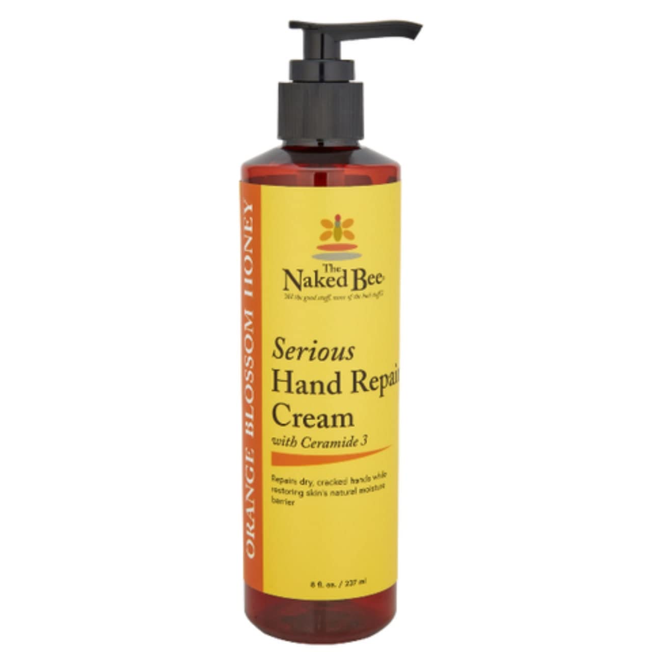 The Naked Bee Orange Blossom Honey Serious Hand Repair Cream 8 oz.