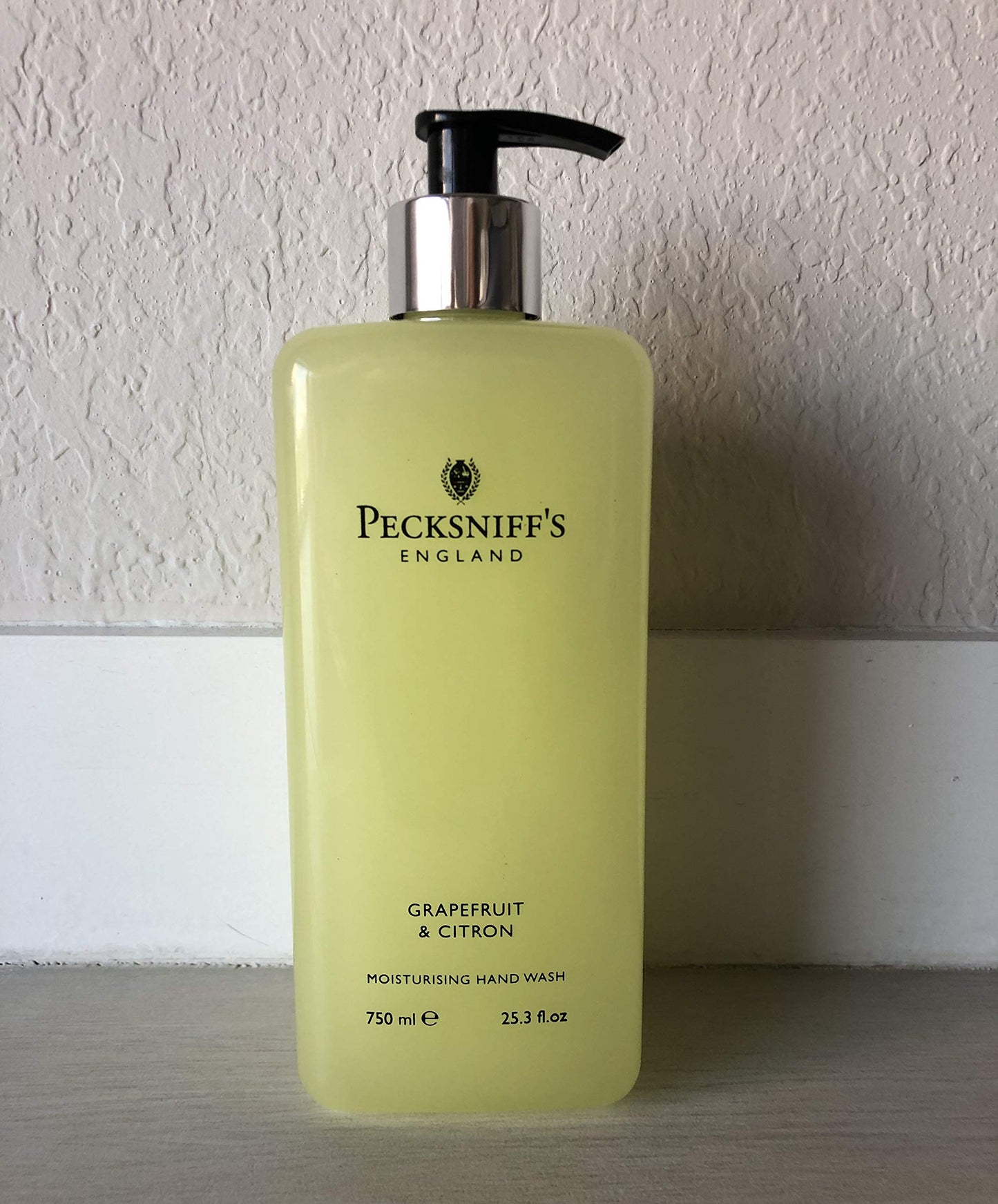 Pecksniff's England Limited Edition GRAPEFRUIT & CITRON Moisturising Hand Wash, 750 ml / 25.3 fl.oz