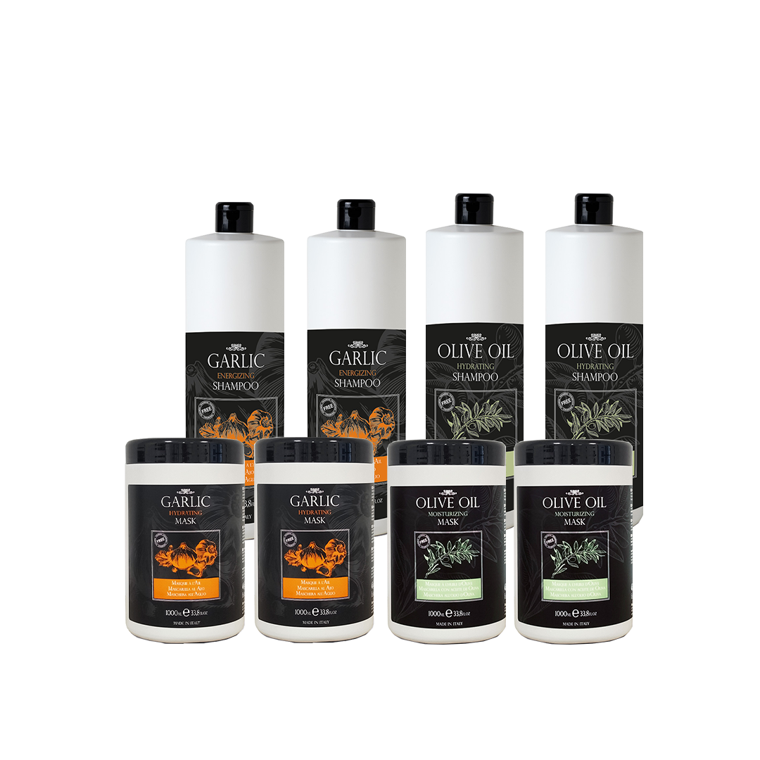 Garlic/Olive Hair Treatments 9296