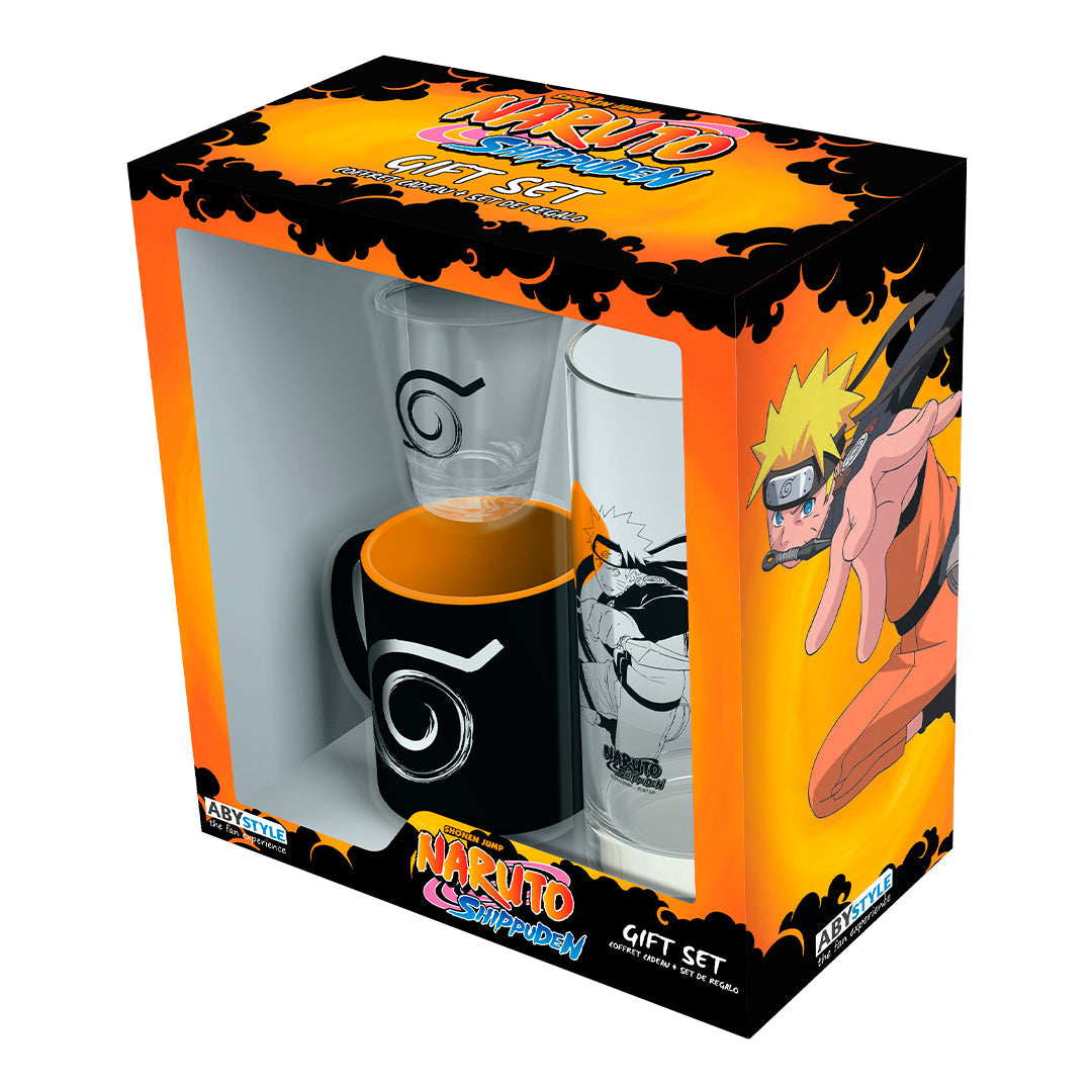 Naruto Shippuden 3Pcs Drinkware Gift Set
