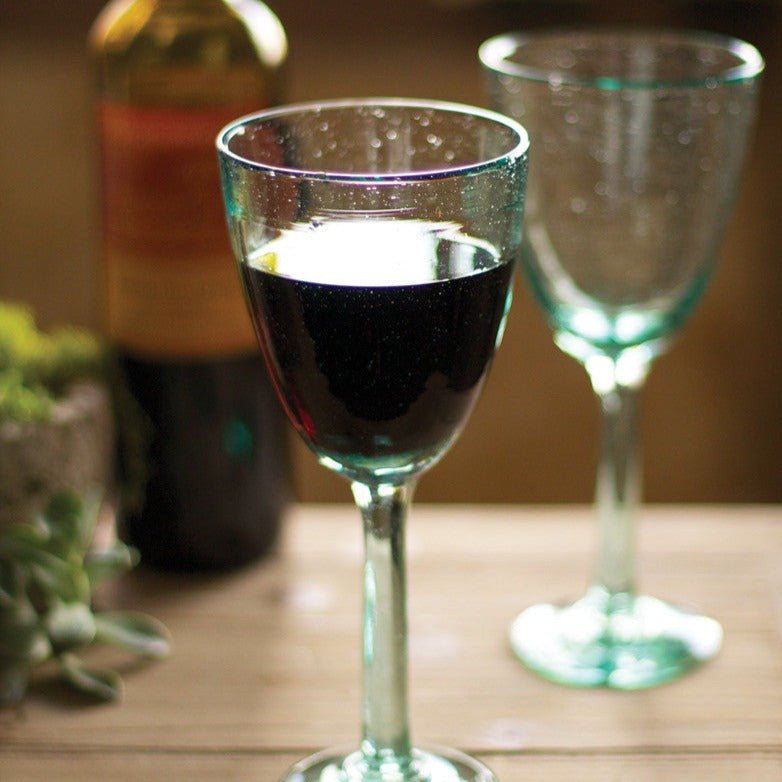 Recycled Wine Glass