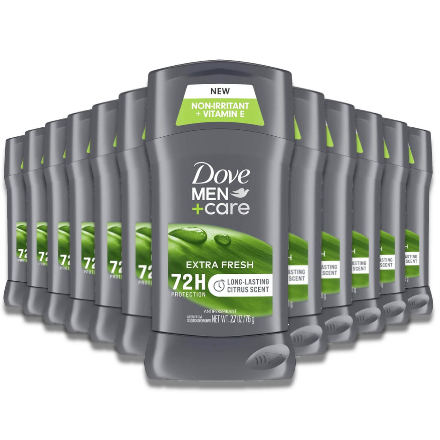 Dove - Men+Care Extra Fresh Antiperspirant Deodorant Stick - 2.7 oz - 12 Pack