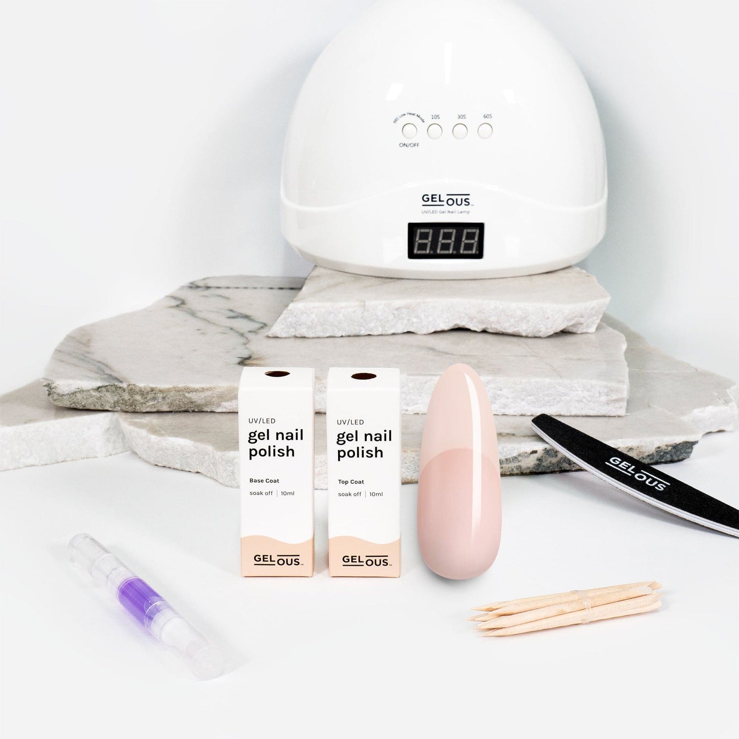 Gelous gel nail polish French Kiss Essentials Pack - photographed in New Zealand