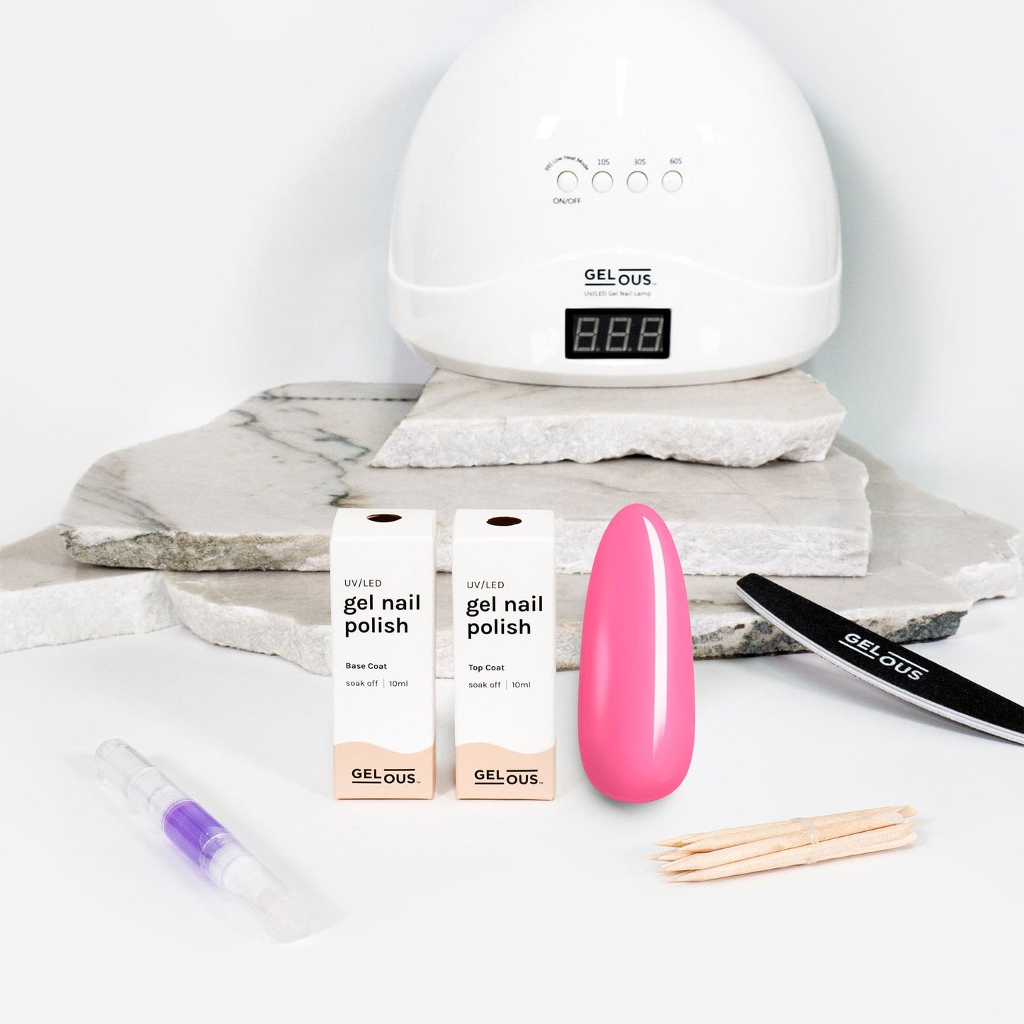 Gelous gel nail polish Gossip Girl Essentials Pack - photographed in New Zealand