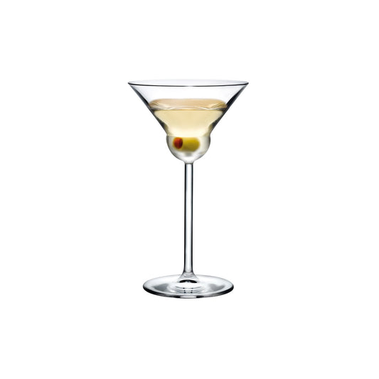 Vintage Set of 2 Martini Glasses Rounded