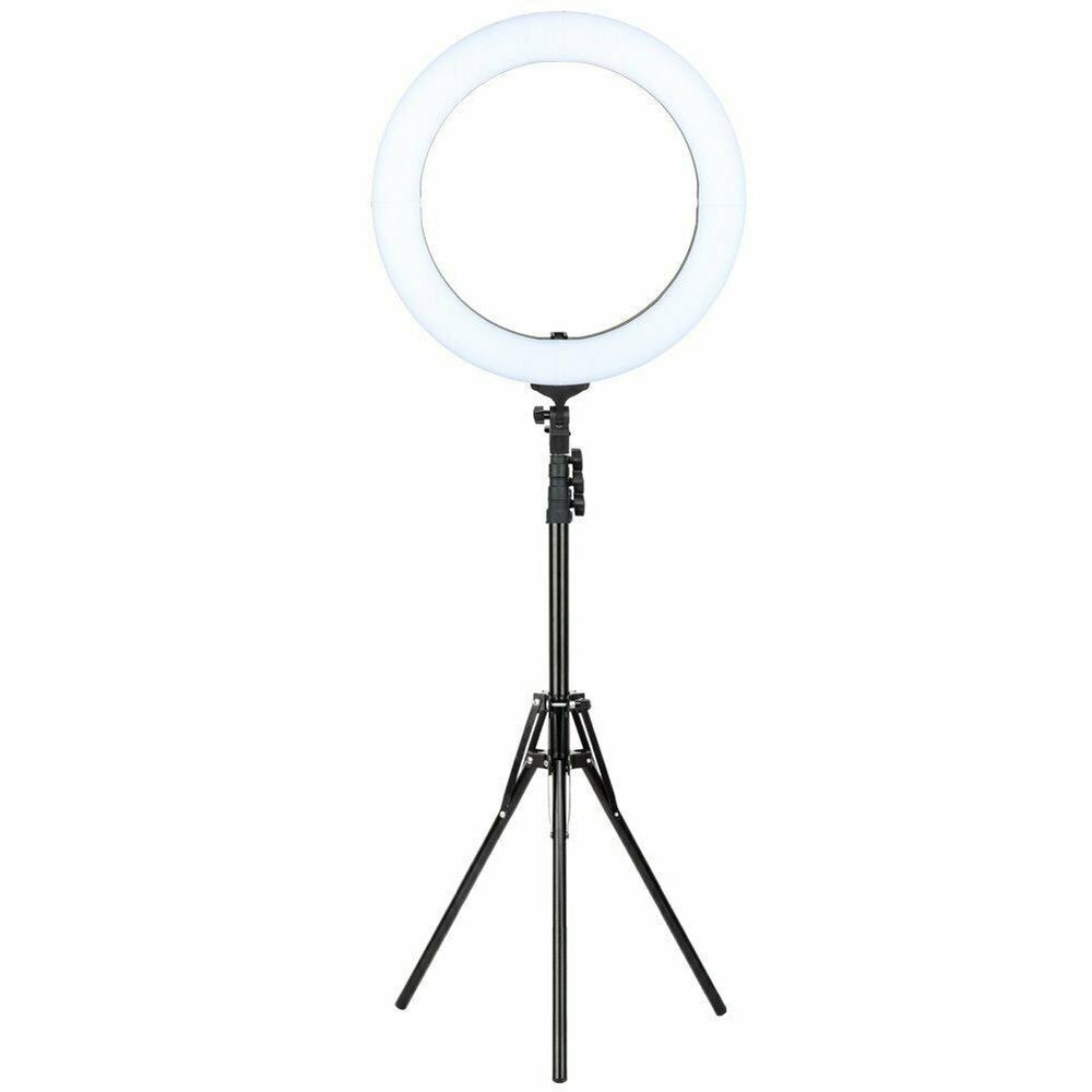 Ring Light 17" w/stand 3 phone holders and nice control