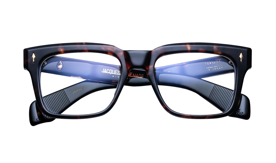 Frames JMM Torino Black, Frames, Havana, Jacques Marie Mage, Medium, Mens, Plastic, Prescription, Rectangle, Unisex, Womens