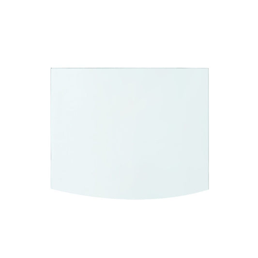 Albert 3-Drawer Side Table Glass Top, Clear