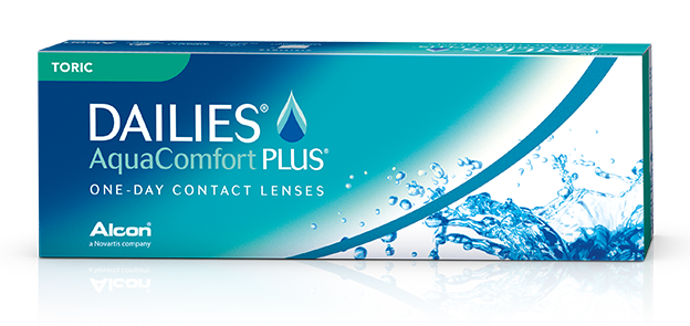 DAILIES AquaComfort Plus Toric 90 Pack - $65/box
