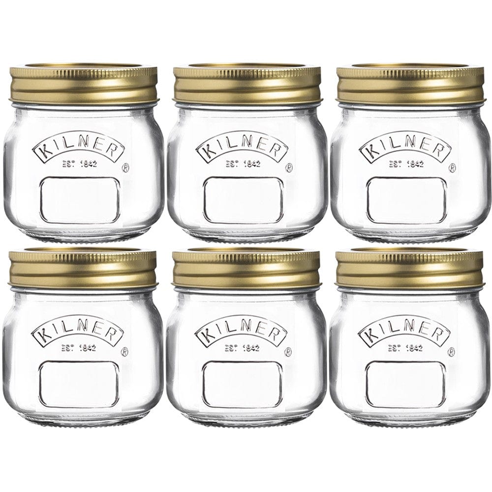 Kilner 250ml Preserve Jars Set of 6
