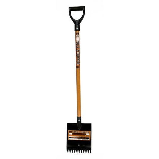 46 in. Steel Shingle Stripper Roof Shovel D Grip Handle