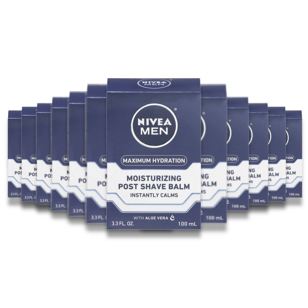 Nivea - For Men Moisturizing Post Shave Balm - 3.3 oz - 12 Pack