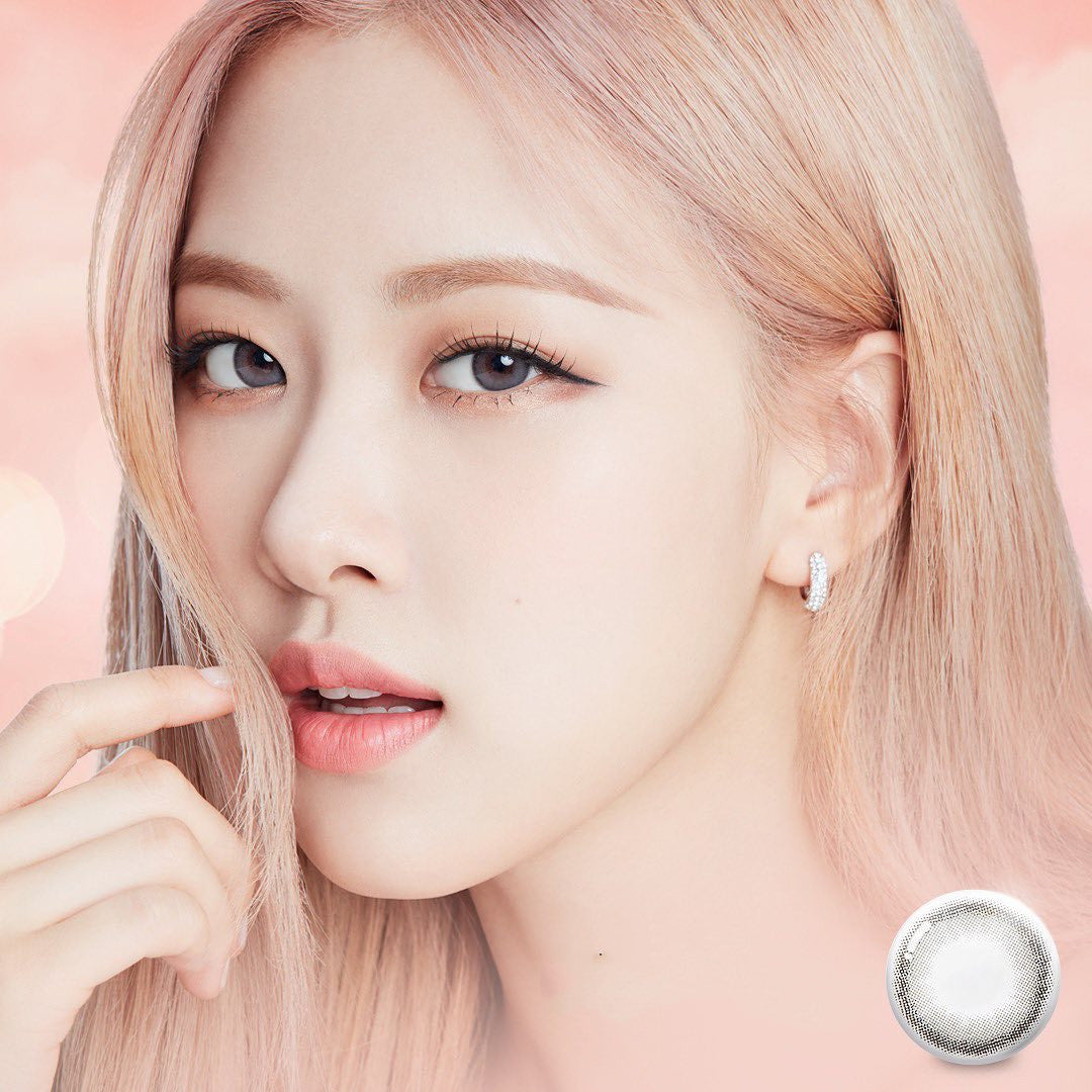 OLENS Vivi Ring One Day Gray Contact Lenses 20 Pack