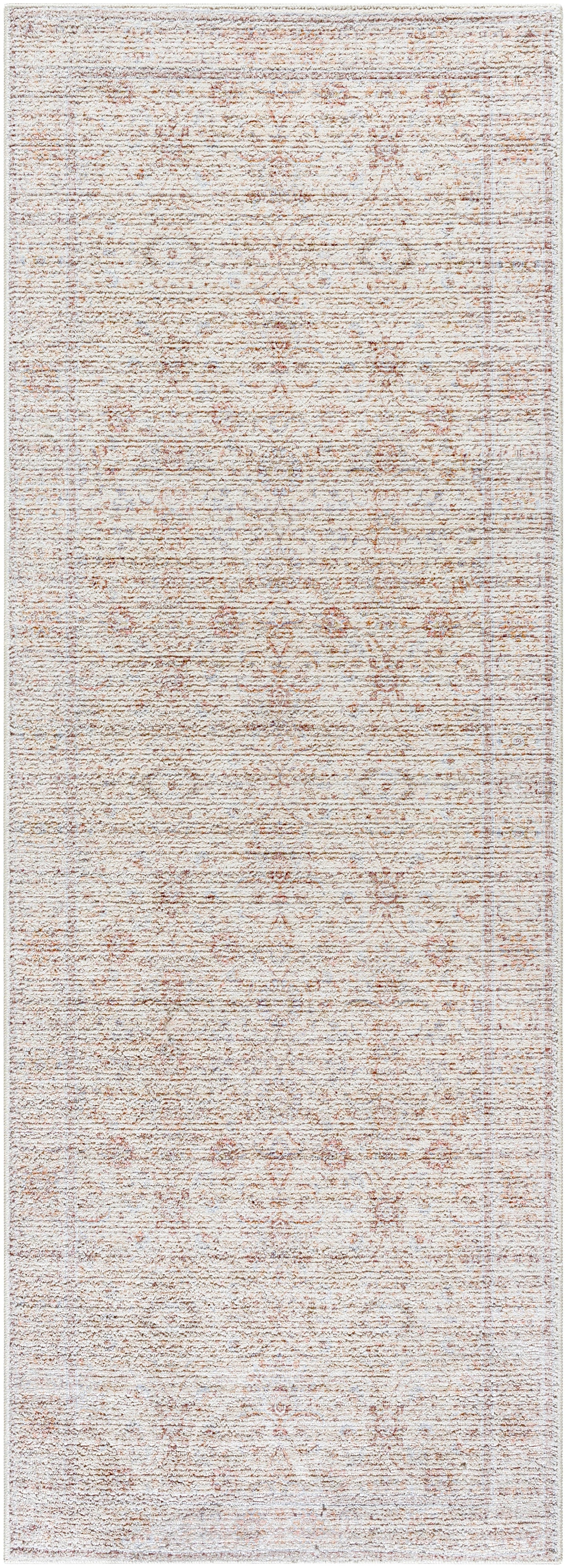 PNW Home Spokane PNWSP-2301 Rug- Ivory, Red