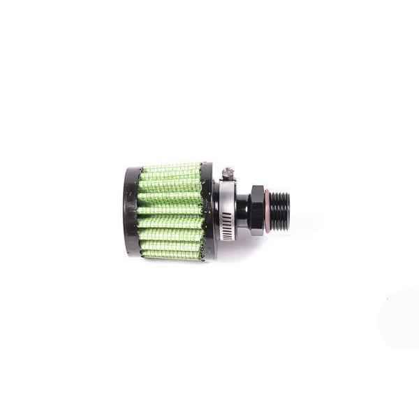 Radium Engineering Barb Fitting Adapter With Air Filter - Universal