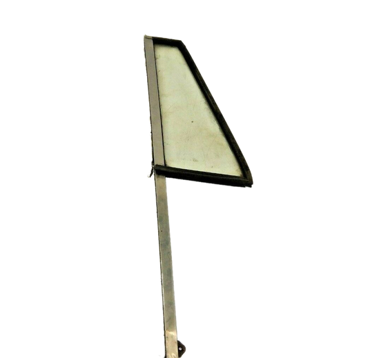 76-86 CJ7 Front Passenger Door Non Moving Vent Window Glass
