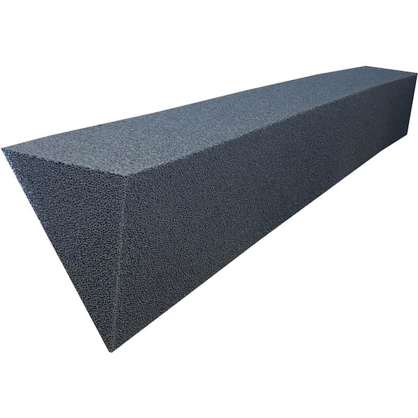 Plastic Gutter Guard 4 ft. Foam Filter for 5 in. K-Style (8-Pack)