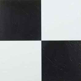 Nexus Black & White 12"x12" Self Adhesive Vinyl Floor Tile #103 - 20 Tiles