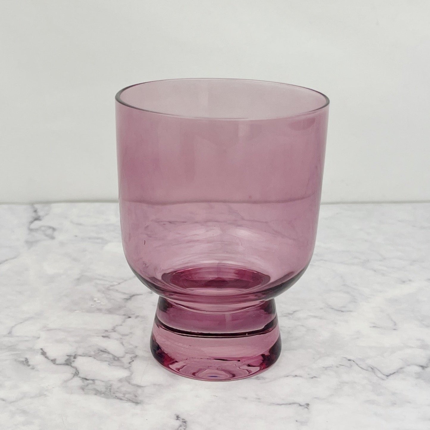 Footed Drinking Glass