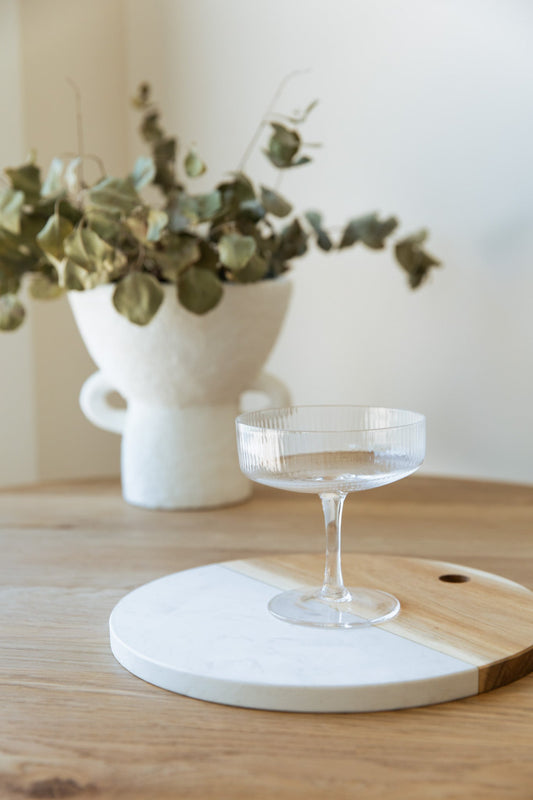 Fluted | Coupe Glass