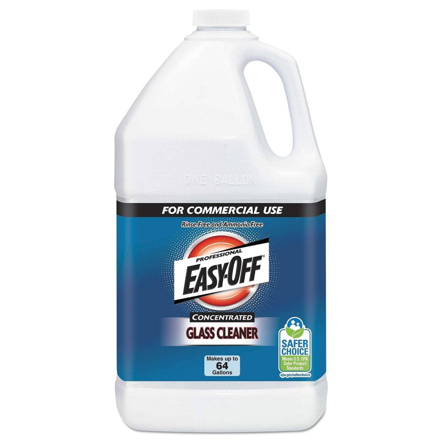Easy-Off Glass Cleaner Concentrate, 1 Gal Bottle, 2/Carton - RAC89772CT