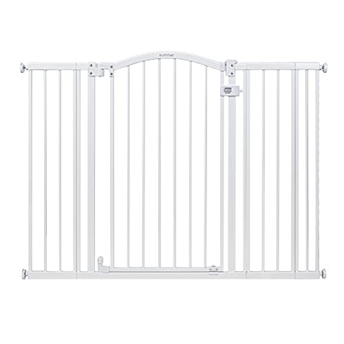 Summer Infant Extra Tall & Wide Safety Gate 29.5"-53" Wide, 38" Tall (White)