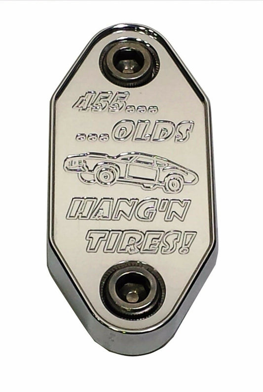 Fuel Pump Block Off Plate Fits Oldsmobile 455 Cutlass 442 Engines Billet 6061 USA