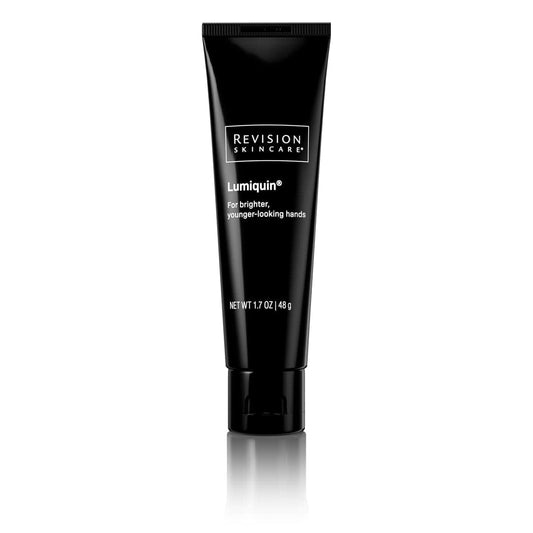 Revision Skincare Lumiquin Hand Cream, brightens skin and minimizes imperfections and enhance skin moisture, for brighter, younger looking hands, 1.7 oz