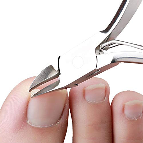 Toenail Clippers Thick Nails Ingrown Nail Clippers Trim Fingernail Clippers Stainless Steel Heavy Duty for Men and Women