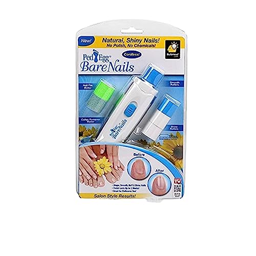 PedEgg Bare Nails Electronic Nail Care System - Buff & Shine Nails