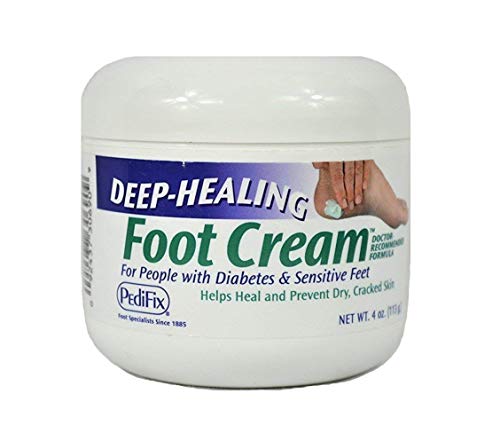 Pedifix Deep Healing Foot Cream 4 Ounce Jar (Pack of 2)