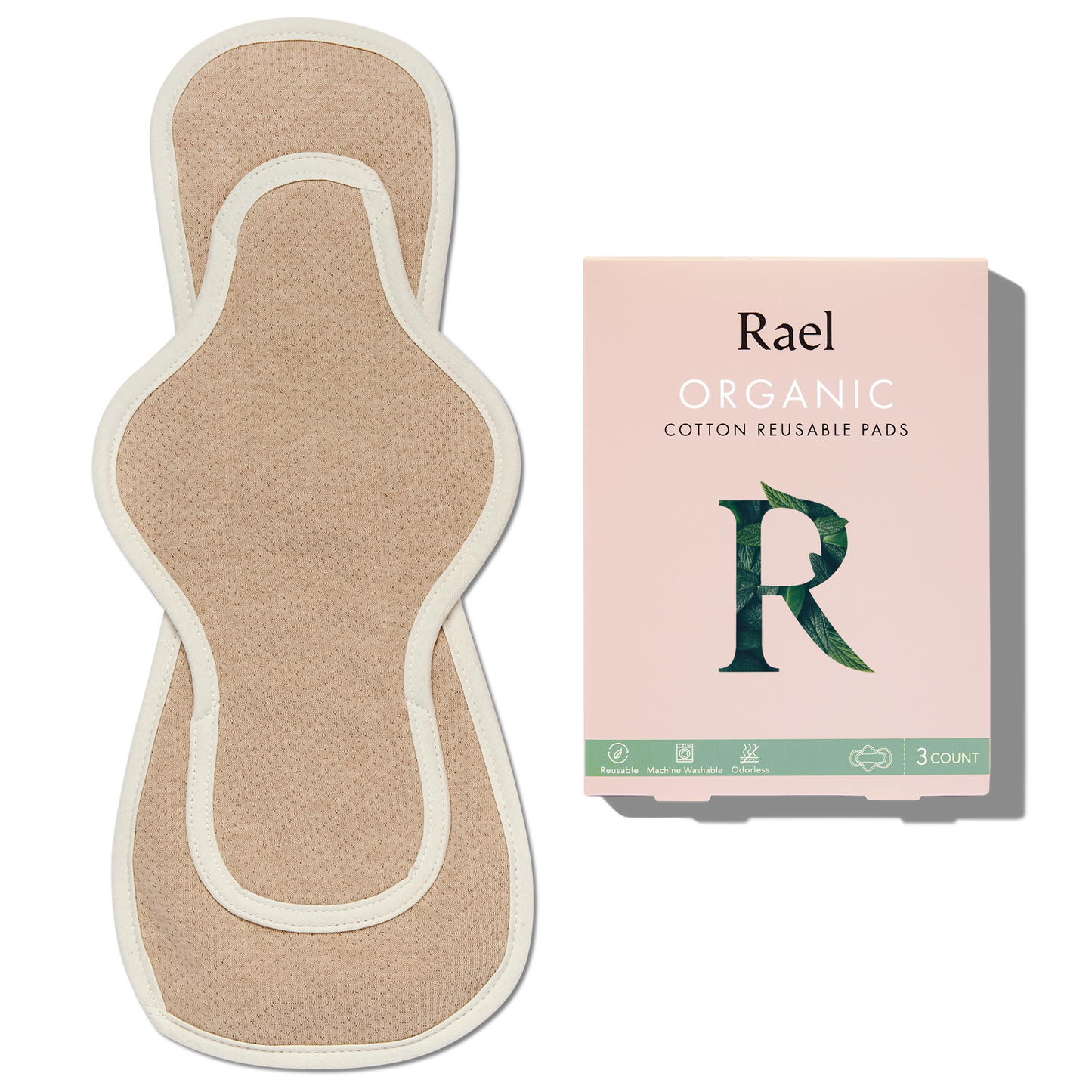 Organic Cotton Reusable Pads (4446416994419)