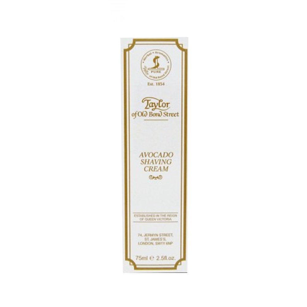 Taylor of Old Bond Street Avocado Shaving Cream Tube 75ml(2.5 fl oz)