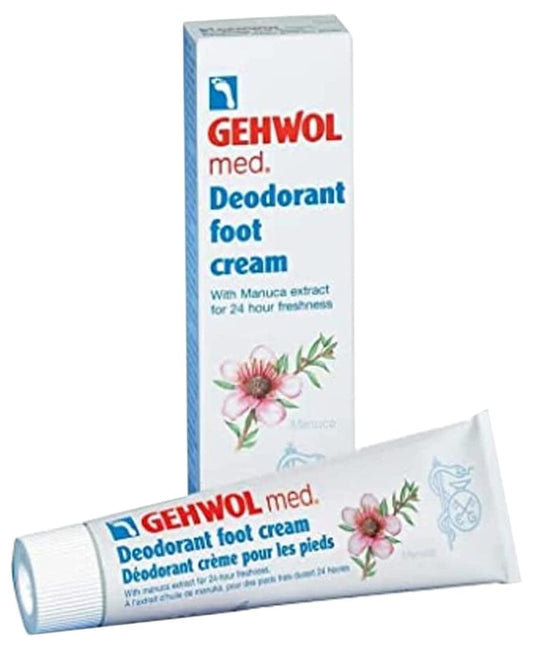 GEHWOL Med Deodorant Foot Cream, 2.6 Ounce (Pack of 1)