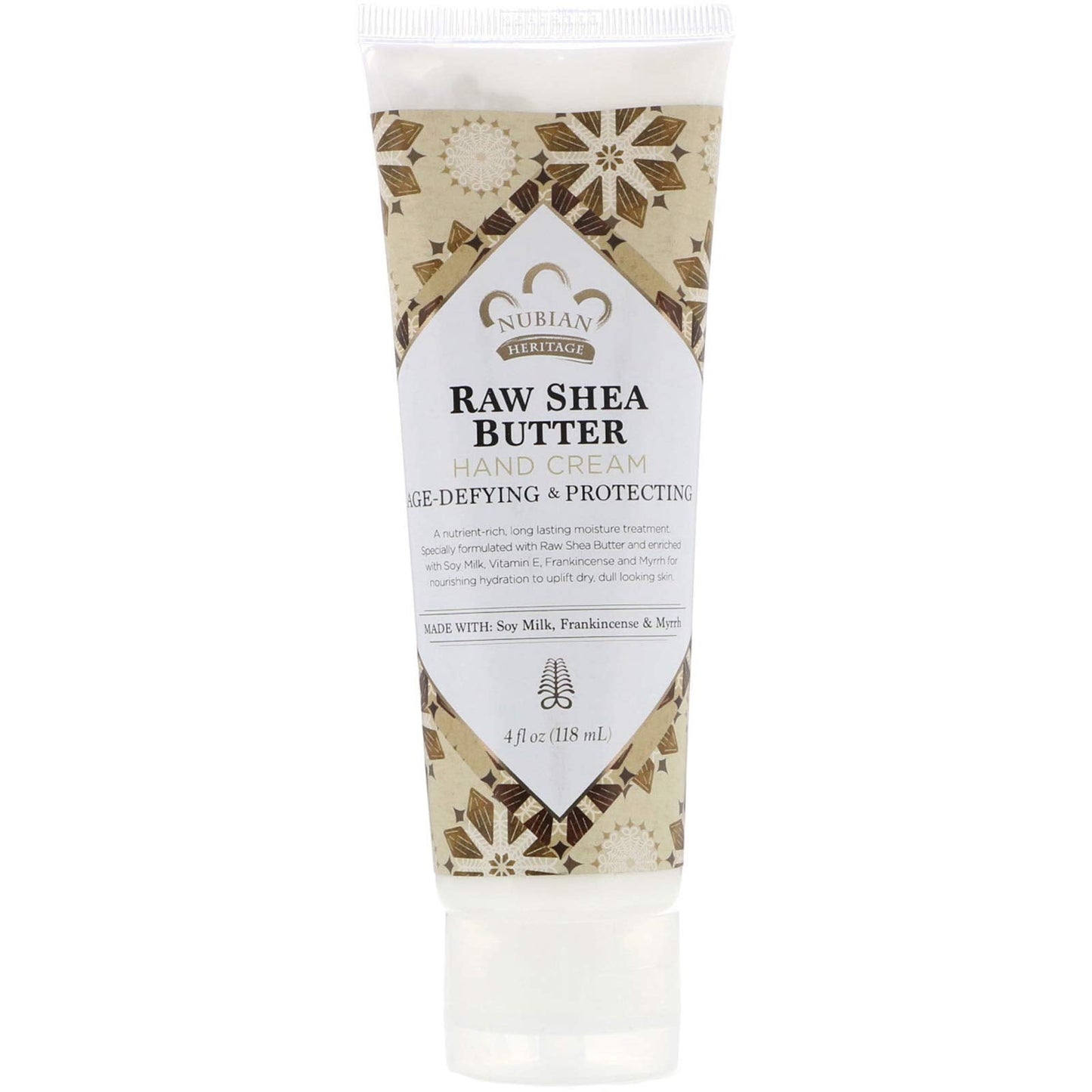 Nubian Heritage: Raw Shea Butter Hand Cream, 4 oz (4 pack)