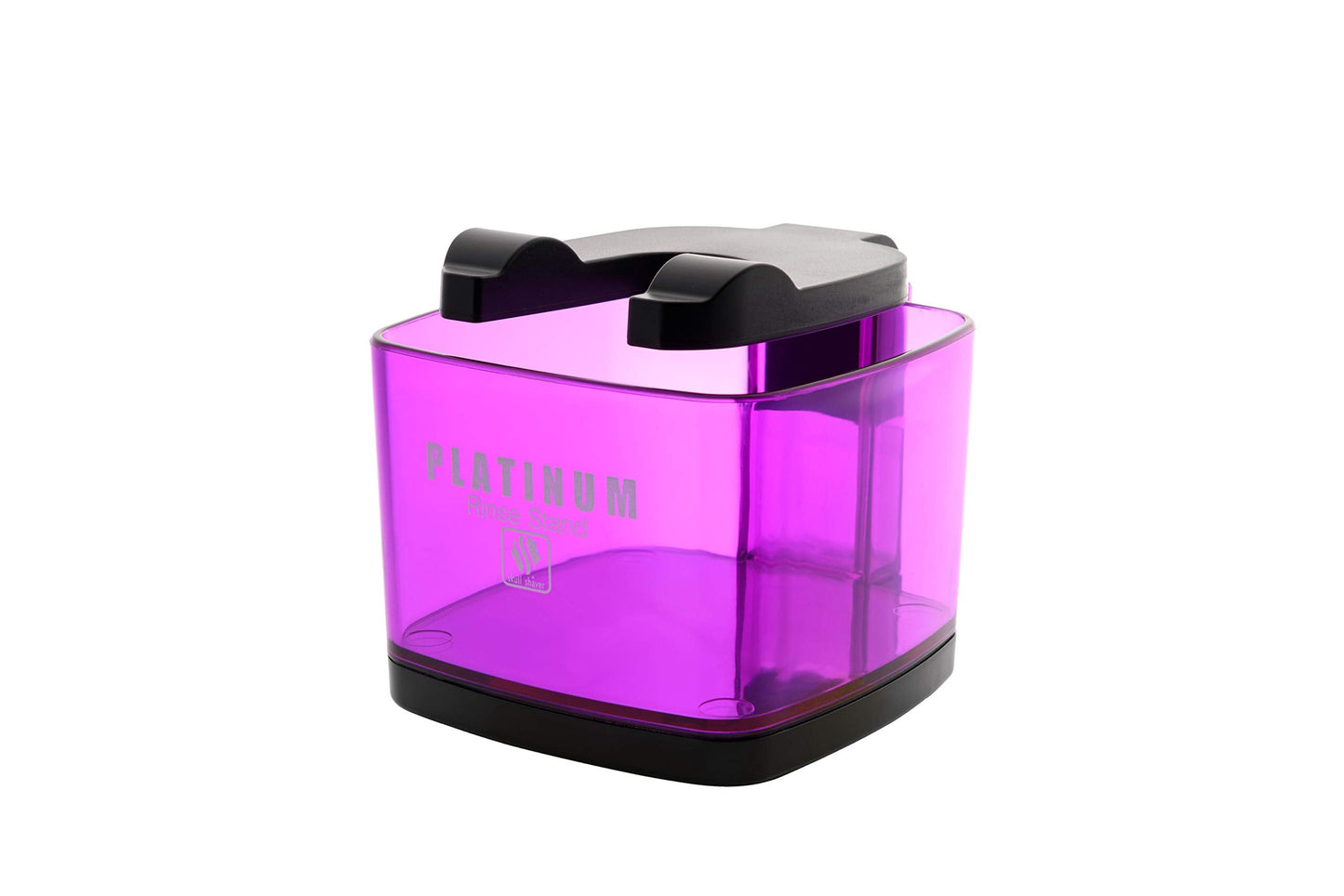 Skull Shaver Purple Platinum Rinse Stand for Pitbull, Butterfly Kiss and Palm Electric Razors