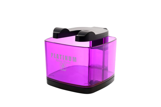 Skull Shaver Purple Platinum Rinse Stand for Pitbull, Butterfly Kiss and Palm Electric Razors