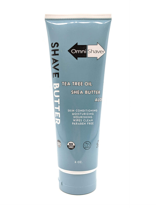OmniShaver Shave Butter - The Best Shaving Cream for Head Arms Legs and Body - Shaving Conditioner Cream