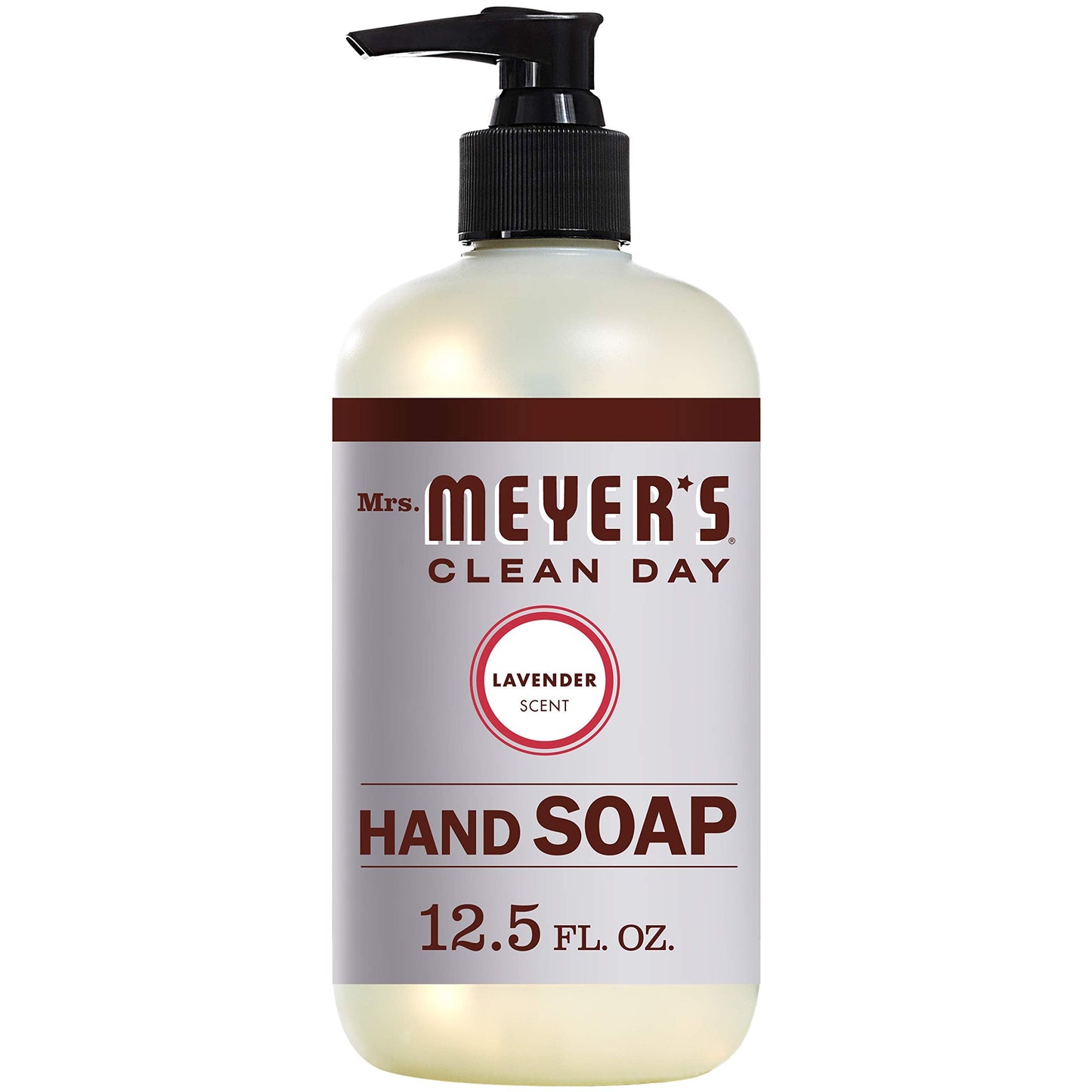 Mrs. Meyer's Clean Day Liquid Hand Soap, Lavender, 12.5-Ounce Bottles (Case of 6)