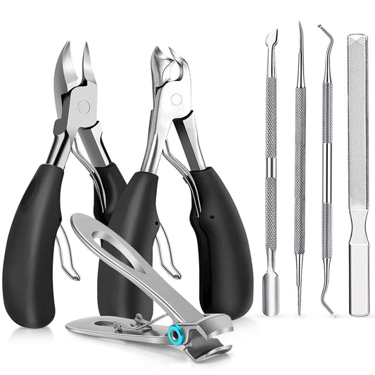 Ingrown Toenail Tool, Nail Clippers for Men & Women, Toenail Clippers for Seniors Thick Toenails, Professional Toenail Clippers for Thick Nails, Pedicure, Super Sharp Curved Blade Grooming Tool