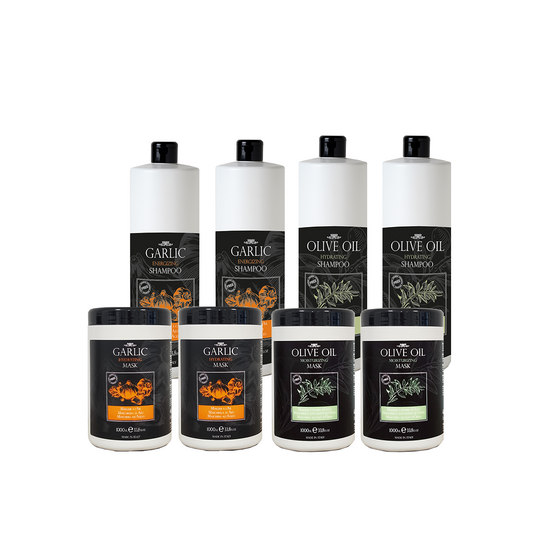 Garlic/Olive Hair Treatments 9296